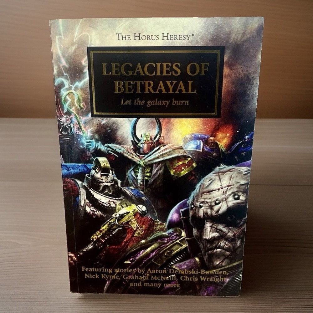 Horus Heresy Legacies of Betrayal 1st Print OOP Warhammer 40K Black Library